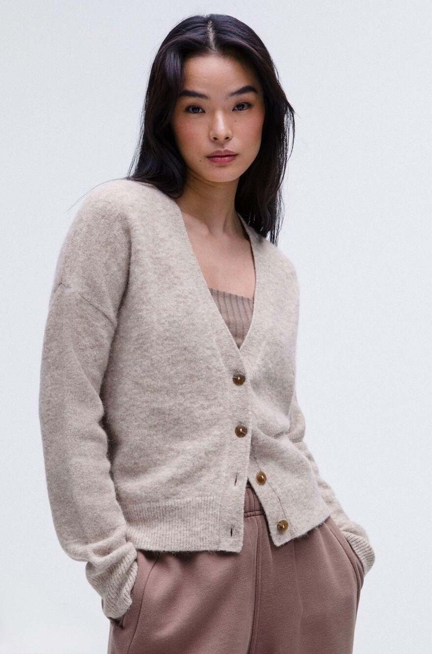 Lululemon Alpaca Wool-Blend Cardigan Sweater
